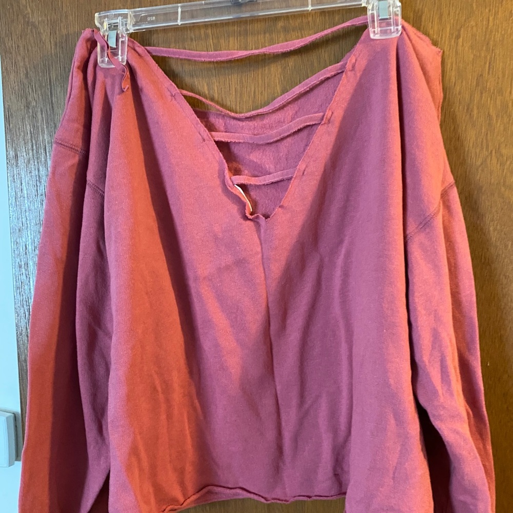 Pink crop too